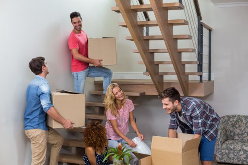Man and van Eastham service with moving van and careful item handling