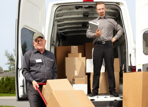 Man and van service helping with a local move in Eastham