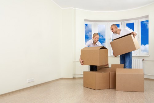Local flat removals for a property with stair access in Eastham