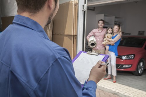 Preparation checklist and moving equipment for Eastham flat removals