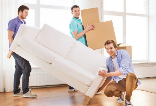 Professional man and van service in Eastham focused on safe transport