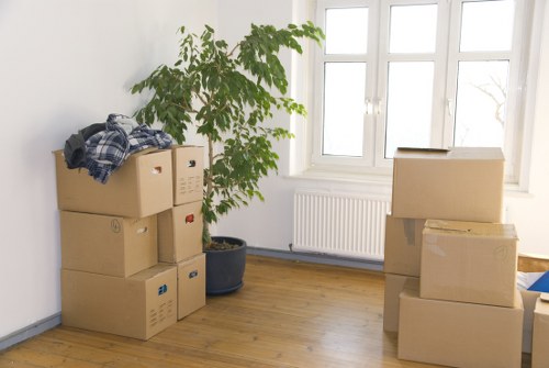 Careful furniture protection and packing for removals in Eastham