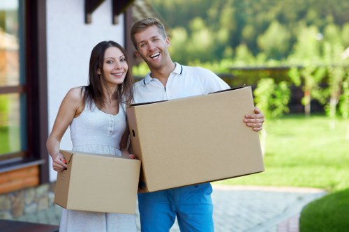 Local moving van for residential and business transport in Eastham