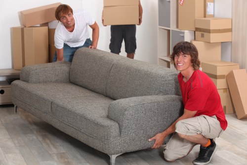 Local removal van handling a property move in Eastham