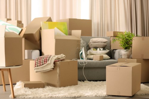 Local Eastham moving truck supporting a seasonal property move