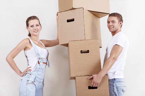 Local team handling commercial relocation logistics in Eastham