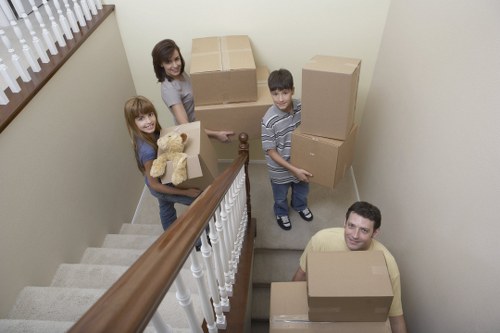 Preparing furniture for a local move with packing and access planning